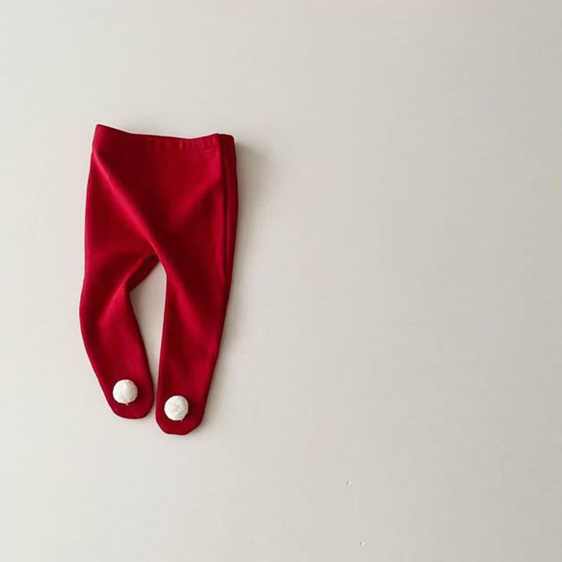 

Корейский детский зимний рождественский флисовый ромпер - Теплый детский комбинезон для осени/зимы 66 cm