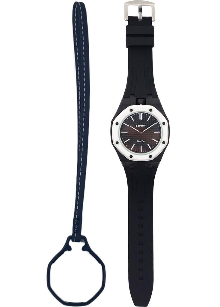 Frank Miura Boyol Pap Casual Pop Analog Quartz Watch (Black)