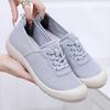 Shoes Women's Spring and Autumn New Single Shoes Casual Versatile Breathable Round Head Wear-resistant Shoes One-pedal Women's Single Shoes