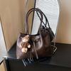 Geantă de mână tip tote - Geantă cu o singură baretă de capacitate mare - Geantă crossbody retro pentru navetă