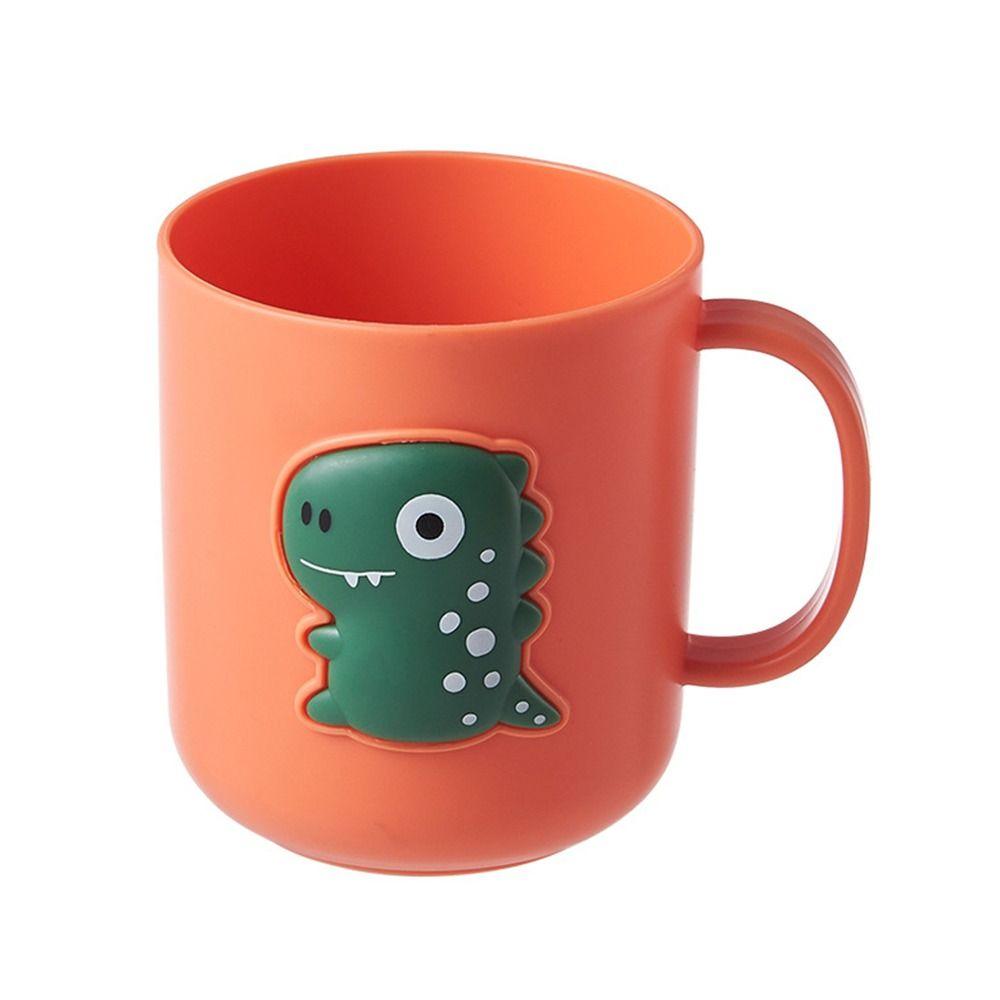 

Portable Toothbrush Cup Multipurpose Drinking Cup Durable Toothbrush Holder Bathroom Kitchen оранжевый