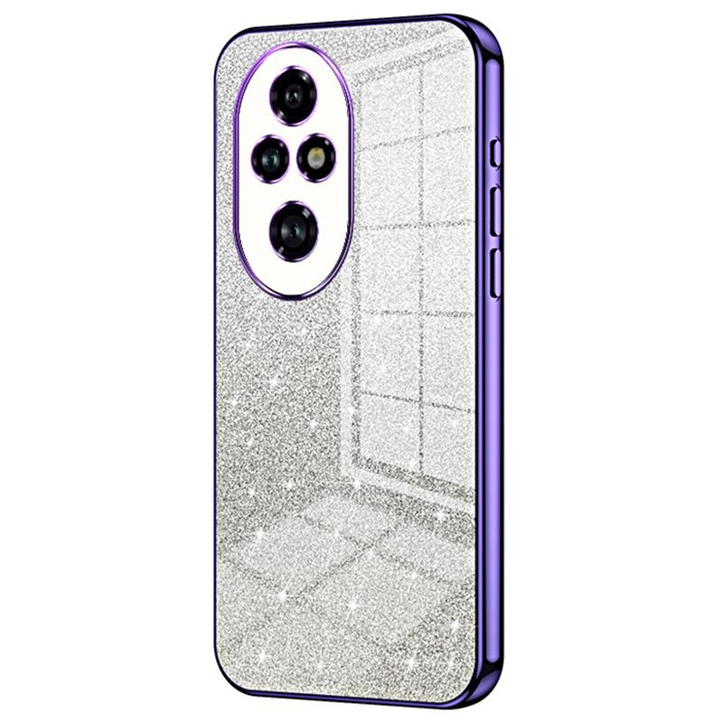 For Honor 200 Pro 5G Case Bling Gradient Glitter Soft TPU Phone Cover