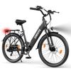 ESKUTE C100 PLUS City E-Bike For Unisex 36V13AH Battery 250W Motor 26 Inch Tires Electric Bicycle With TowSeat Economical And Environmentally Friendly
