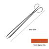 Handmade Long Steel Fire Tongs: Thick, Old-Fashioned Design for Sanitation & Cleaning