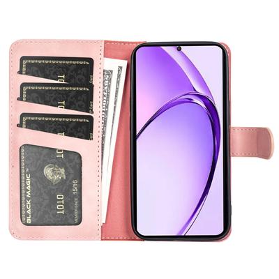 Dla Oppo A3 Pro (Światowy) 5G/A3 Pro (Indie) 5G/K12x 5G (Indie)/A80 5G Etui Splicing Kolor Skórzany Portfel Pokrowiec na Telefon