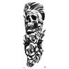 Waterproof Full Arm Flower Tattoo Stickers