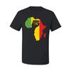 Black Power Afrika Faust Pan-Afrikanischer Stolz Mode Herren Grafik T-Shirt