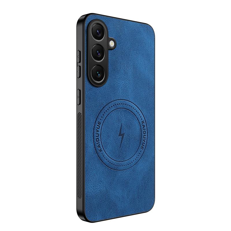 For Samsung A55 New Style Magnetic Leather Phone Case For Samsung Galaxy A55 Ultra-Thin Matte Comfortable Shockproof Cover A55