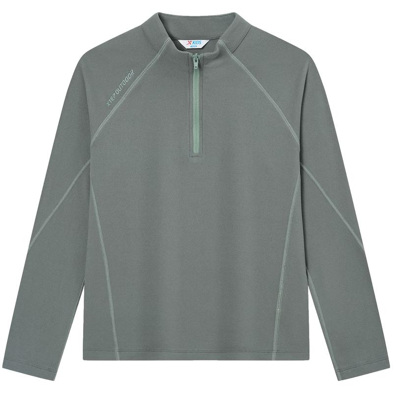 

XTEP Kids De Velvet Thermal Half-Zip Top 165