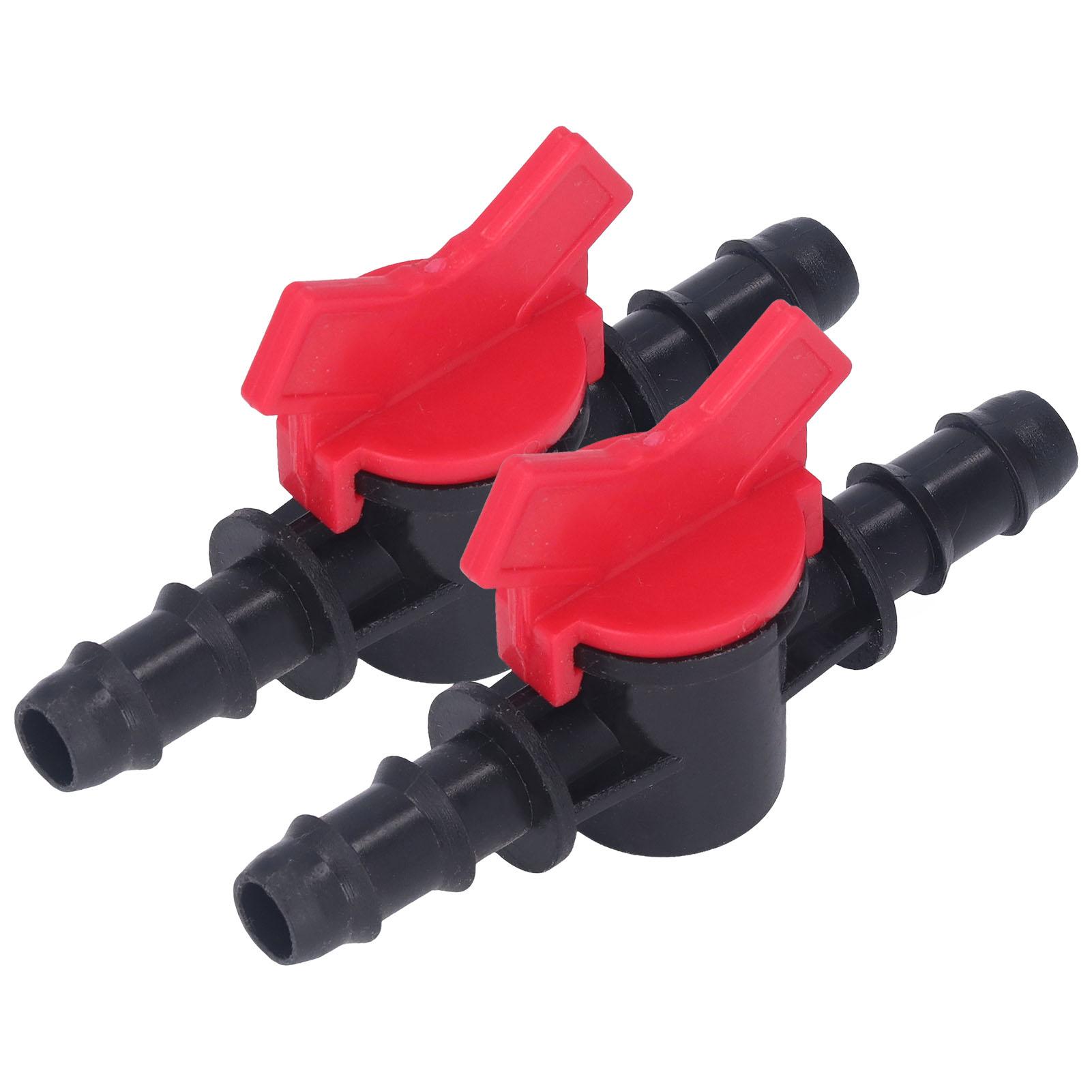 

2 шт. Клапан регулювання потоку Контролер зупинки води Регулятор ABS Перемикач Набір аксесуарів Комплект 12 мм 0,47 дюйма