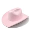 Western Style Wide Brim Sun Protection Hat For Men Women