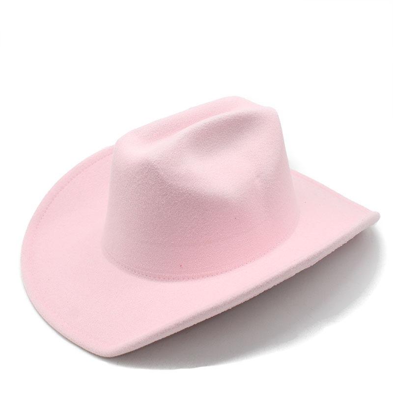 Western Style Wide Brim Sun Protection Hat For Men Women