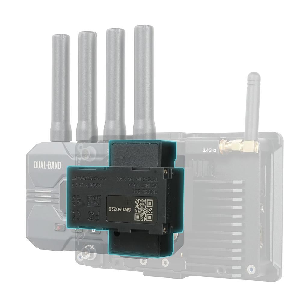 Portkeys BD1 Vertical and Dummy Ideal for Wireless Video Transmission and Field Monitors Double-Sided Cross-Assembly NP-F Module, Systems, Cameras,