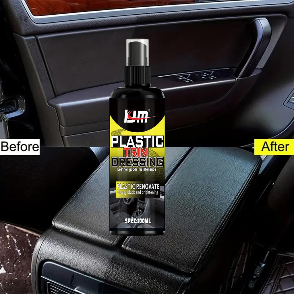 Multifunction Car Plastic Leather Restorer Spray Polish Cleaner Coating Agent Back To Black More Gloss Car Cleaning Products