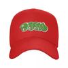 Logo MF Grüne Baseballkappe Marke Herrenkappe Sonnenhut Damen Strandmode Herren
