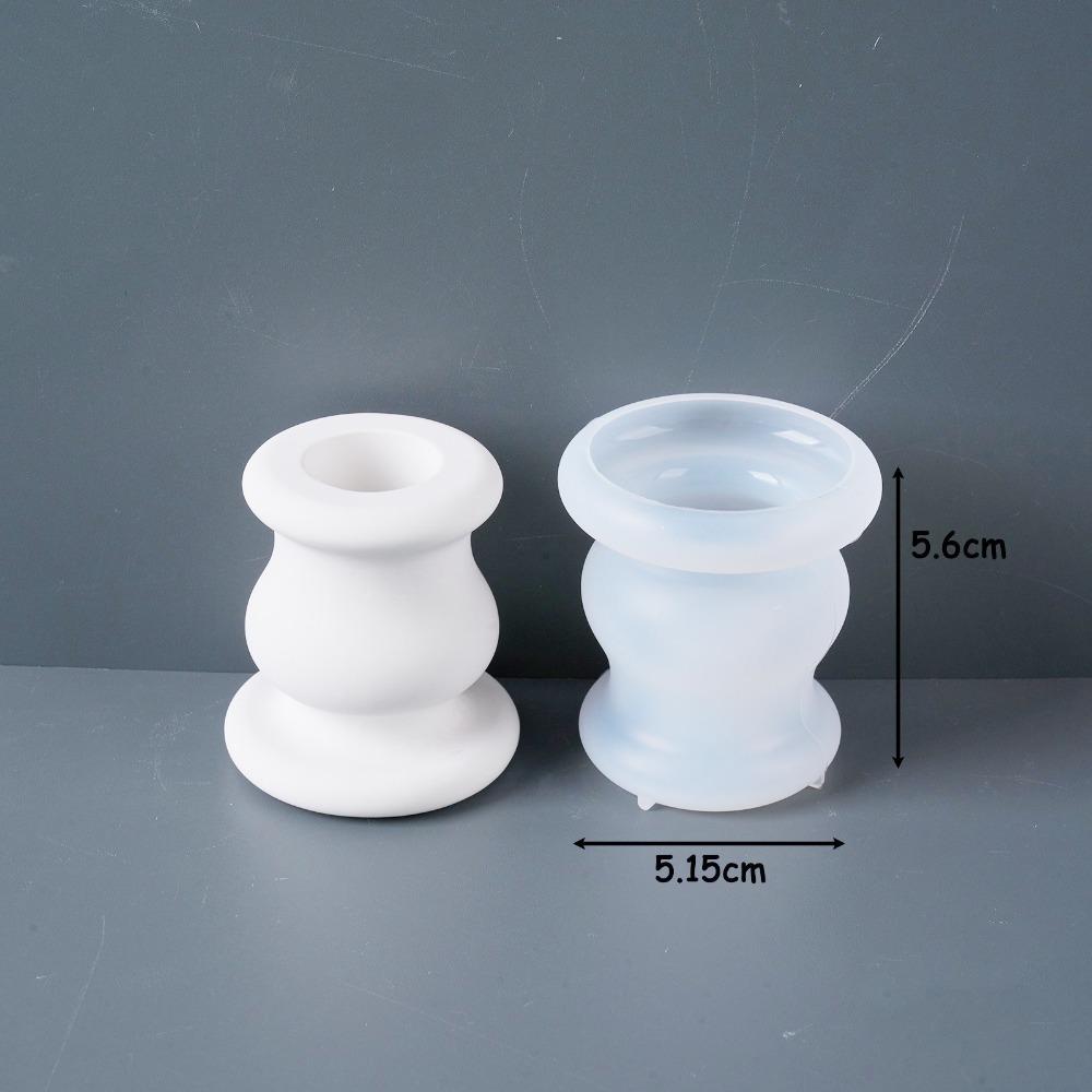 Minimalist Design Geometric Candlestick Mold Geometric Design DIY Craft Mold  Candle Making