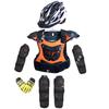Kids' Motorcycle Balance Bike Armor Set: Knee, Elbow, Chest & Back Protectors.