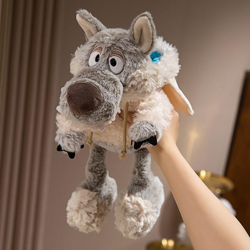 Toy Sheeps Wolf Plush Stuffed Childrens Girl Comfort Pillow Birthday Gift