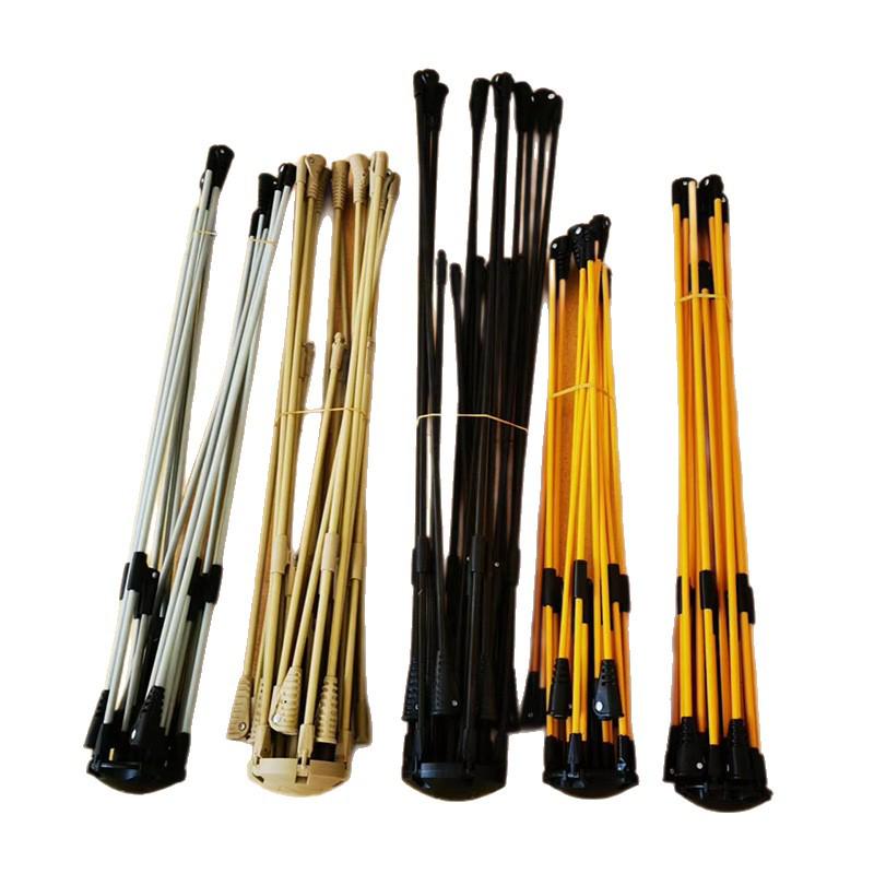 Fully Automatic Fiberglass Pole Tent Support for Outdoor Camping