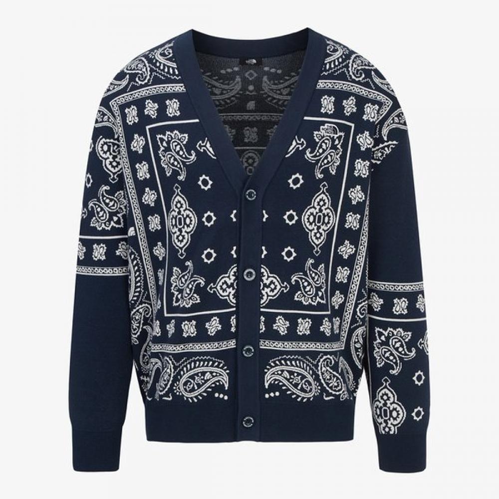 The North Face Men S paiSley Cardigan Midnight Navy nj5Sr55a