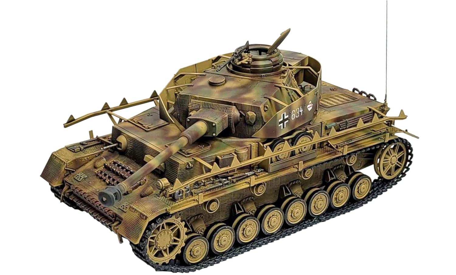 

Academy 1/35 Scale World War II German Panzer IV Ausf. H Late Production/Ausf. J Plastic Model Kit 13528