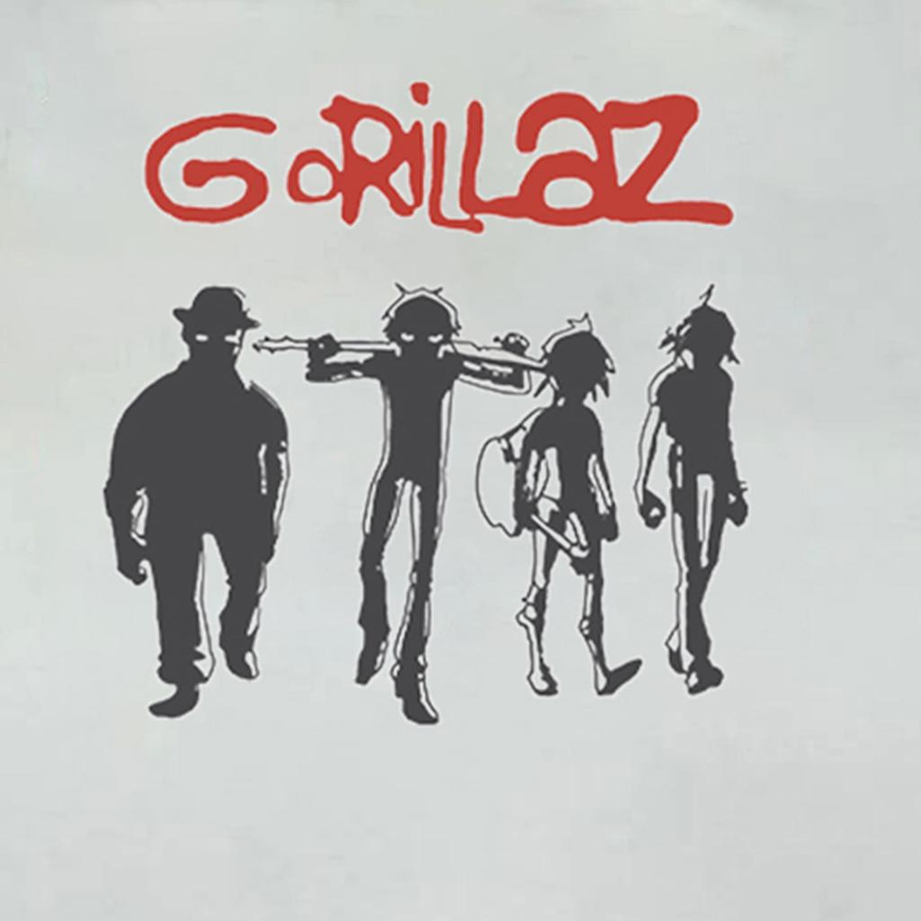 Gorillaz Street Kids Gangsta Electro-Rock Band Oversized Loose Fit Short Sleeve T-Shirt 100% Cotton Loose Tops Breathable Tee
