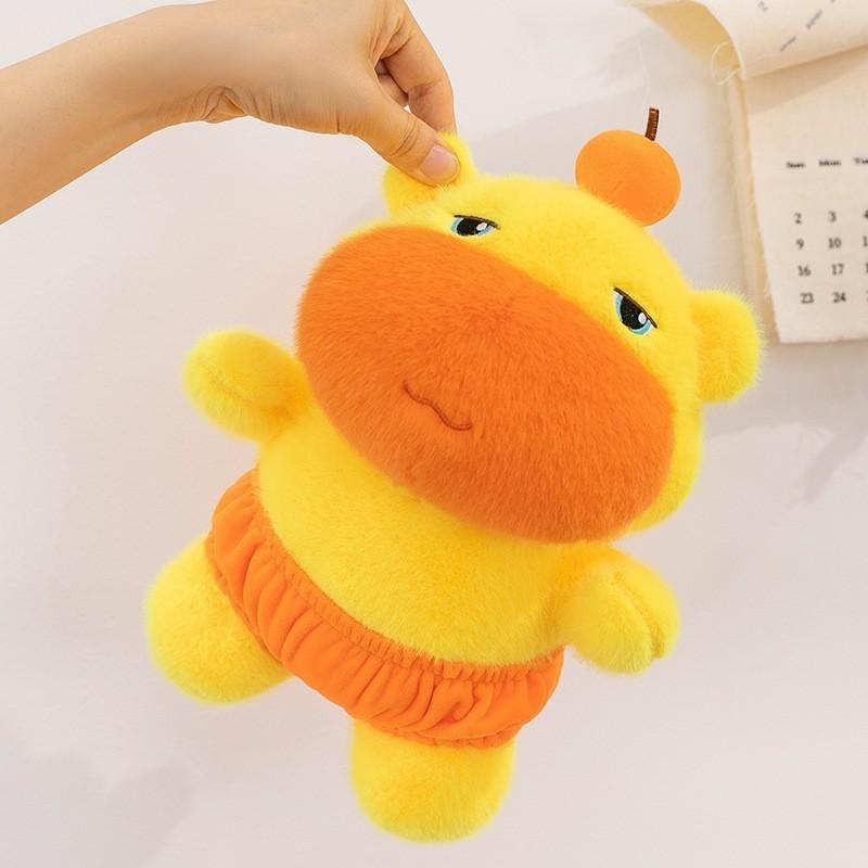Capybara Animal Cartoon Plush Toy Bag Pendant For Kids Room Decor And Play