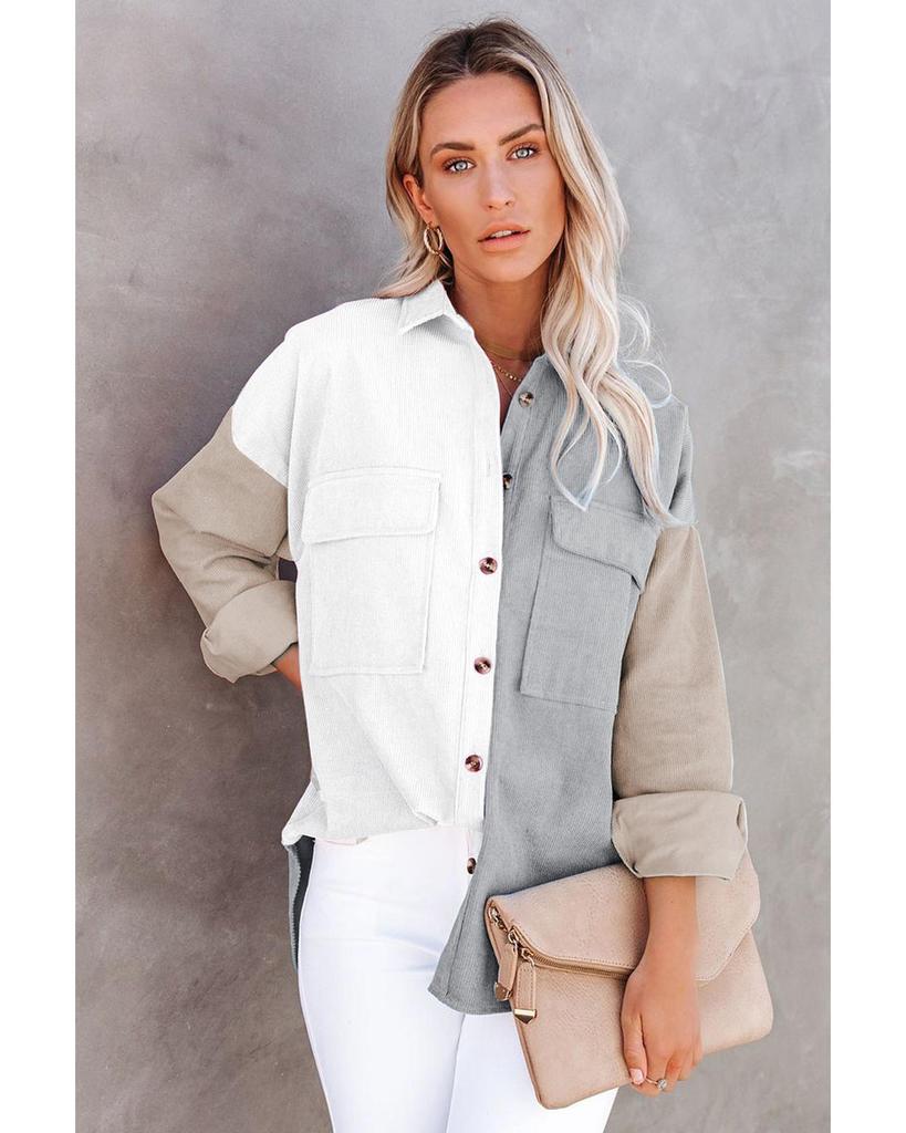 Azura Exchange Button Shirt with Pocket