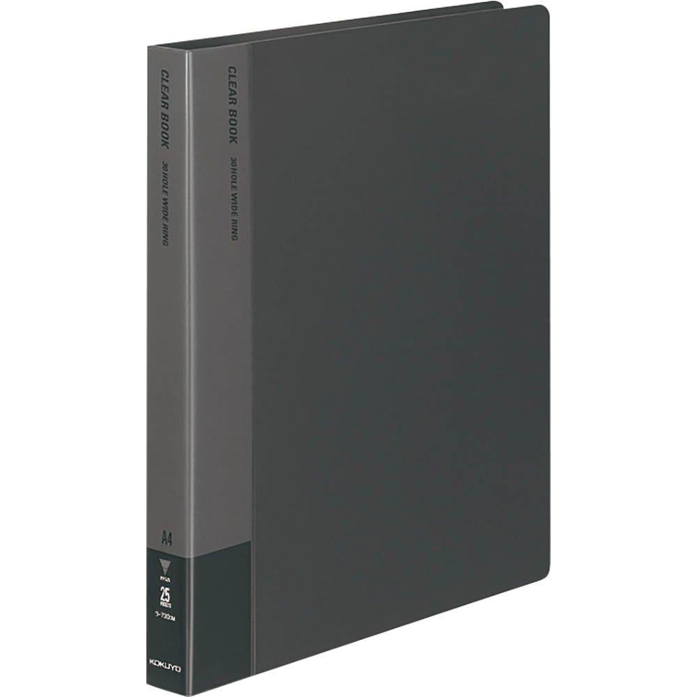 KOKUYO Прозрачный A4 30 20 Файл, Сменный, Размер, Отверстия, Листы, La-730DM серый