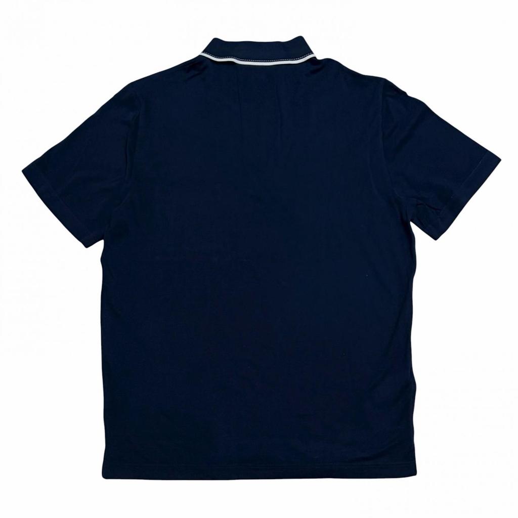 Hermes Polo Shirt Navy Men's Size L