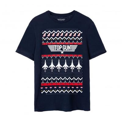 Erkek Fair Isle Noel Tişörtü