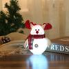 Home Gift Party Kid Toy LED Lamp Snowman Light Night Light Hanging Ornament Christmas Decoration