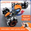 Nuevo coche RC 4WD Radio Control truco coche gesto inducción torsión vehículo todoterreno luz música Drift juguete alta velocidad escalada RC coche