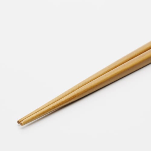 Sunlife Chopsticks, Dishwasher Safe, Adult, Short, 21cm, Hungry, Cat Design, Natural Wood, Made in Japan, H-05928