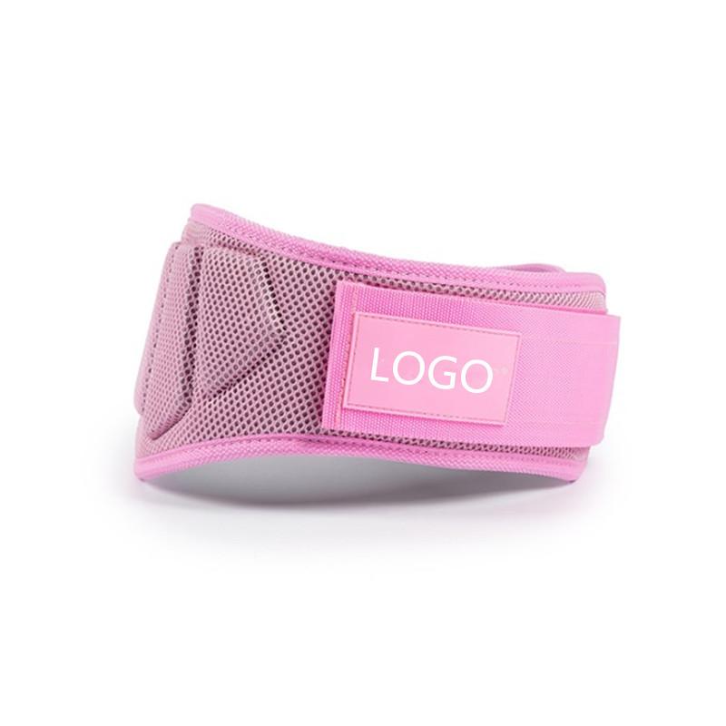 Custom Power Lifting Gym Belt Nylon Waist Trimmer with Self-Locking Feature for Weightlifting