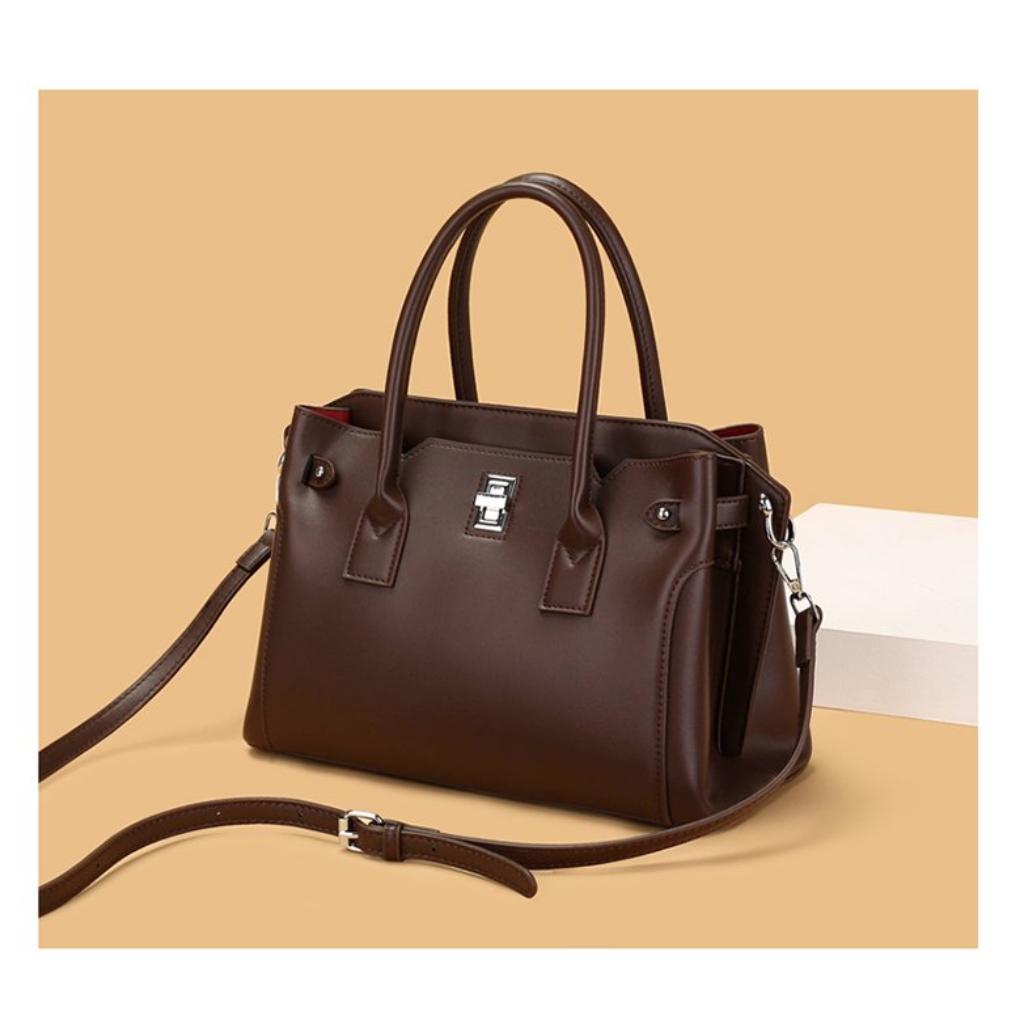 Xeie Thuk Shoulder Bag Women Faux leather Adjustable Strap Daily