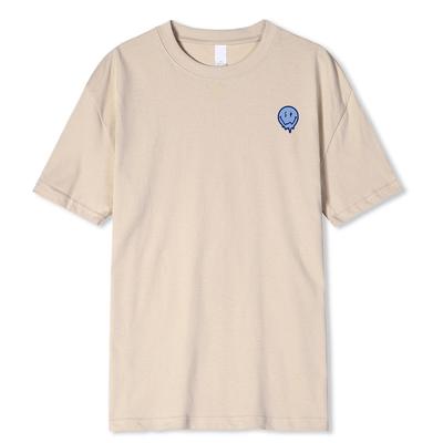 Ein verdrehtes Lächeln Druck T-Shirts Herrenmode Lockere Oberteile 100% Baumwolle Sommer T-Shirt Mode Übergroße Kleidung