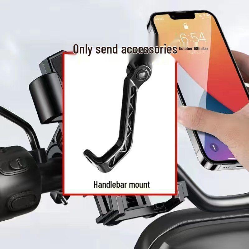 Electric Vehicle, Motorcycle & Bicycle Shockproof Phone Holder for Navigation