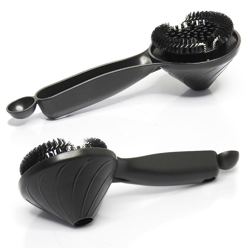 58mm Coffee Machine Brush Cleaner Removable Group Head Cleaning Brush Barista Accessories Coffee Maker Kitchen Cleaning Tool