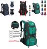 Hexagonal Nylon Backpack For Camping Climbing And Trekking 40l/50l/60l