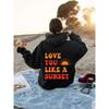 Women's Fleece Sweater, Letter Pattern Print, Kangaroo Pocket Drawstring Hoodie, One Piece Is Sent On Behalf of Others.
