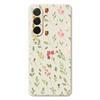 For Samsung Galaxy A36 5G Case Small Flower Leaves Pattern Printing Straight Edge TPU Phone Back Cover