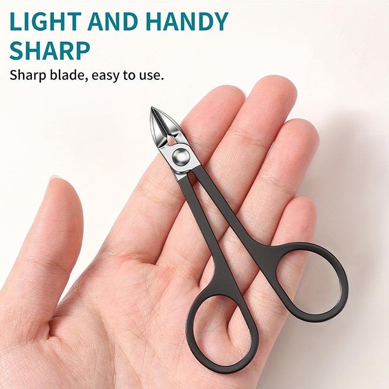 Sharp Precision Cuticle Scissors Stainless Steel Manicure Tool, Dead Skin & Hangnails Removal Perfect For Nail Bed Trimming