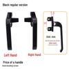 38-Type Aluminum Alloy Window Handle with 7-Shaped Lock Buckle for Doors, Casements, and Curtains