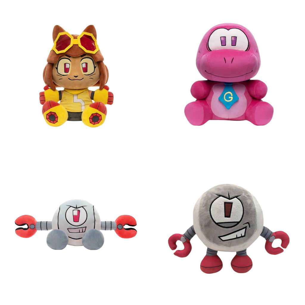 Peluche Gobbles Cartoon Gameoverse con Imbottitura Soffice per Decorazione Stanza dei Giochi