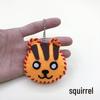Kit de manualidades para llaveros de animales DIY para niños: Adornos Creativos de Costura No Tejidos