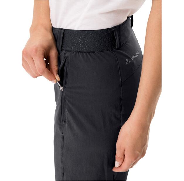 Брюки VAUDE Farley Stretch Capri III черный