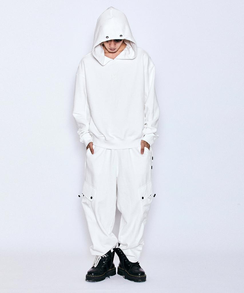 Millimillieon Basalt Hybrid Jersey Pants B07-White