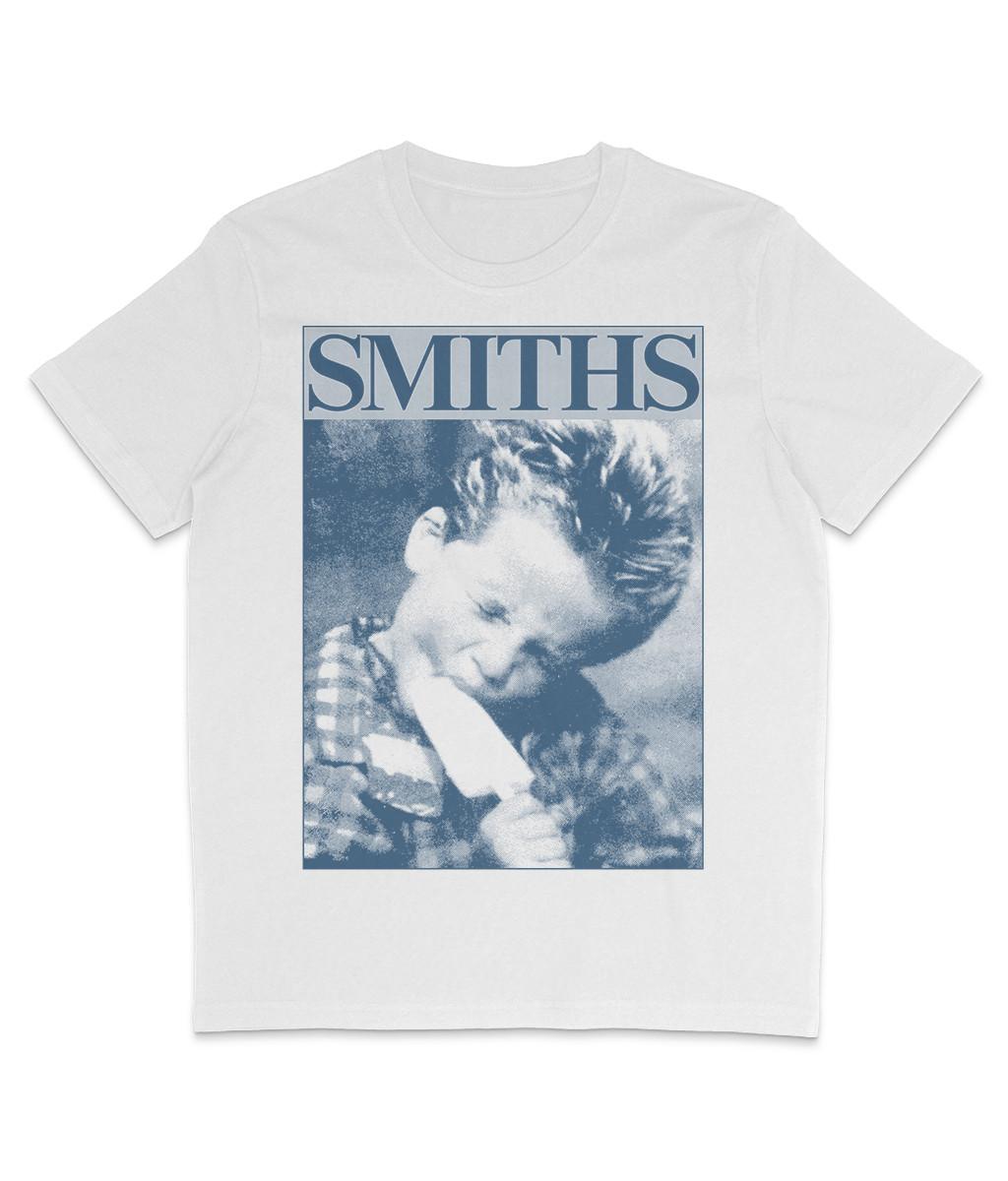 The Smiths -  Boy With Lolly  - 1986 - World Tour - Back Print - Organic T-Shirt Mens Womens Tees Top 3XL