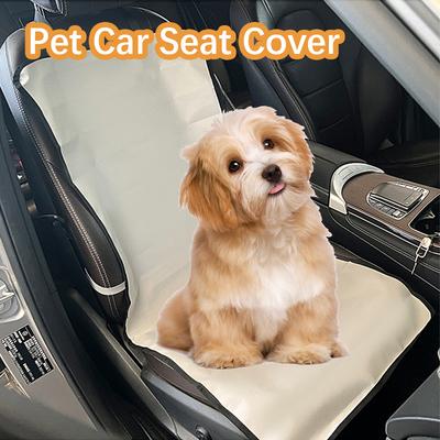 Pet Car Waterproof Oxford Cloth Urine Mat Front Passenger Seat Cover Dog Cat Sleeping Mat Car Back Row Anti Dirty Products